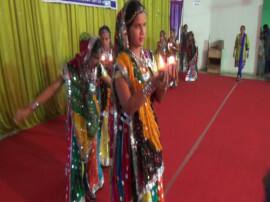 Garba Compitition In Dahod ગુજરાતની પ્રજ્ઞા ચક્ષુ યુવતીઓની ગરબા સ્પર્ધા યોજાઇ