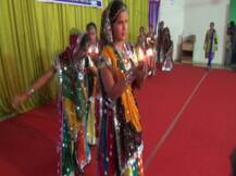 ગુજરાતની પ્રજ્ઞા ચક્ષુ યુવતીઓની ગરબા સ્પર્ધા યોજાઇ