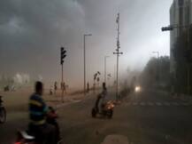 અમદાવાદના પૂર્વ વિસ્તારમાં ધૂળની ડમરીઓ સાથે વરસાદ