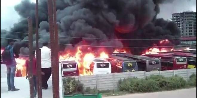 સીસીટીવી ફૂટેજમાં સી ભાગ્ય ગાડીઓ પર ડીઝલ નાખતી જોવા મળી રહી છે. જ્યારે સી ભાગ્યના મતે કેટલાક લોકોએ તેને પ્રદર્શનમાં ભાગ લેવા માટે મટન બિરયાની અને 100 રૂપિયાની લાલચ આપી હતી. હાલમાં સી ભાગ્ય પોલીસ કસ્ટડીમાં છે અને પોલીસ વધુ પૂછપરછ કરી રહી છે.