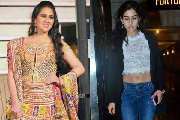 સારા ખાને આ લૉંચ માટે મેક ઓવર કર્યુ હોવાની ચર્ચા છે