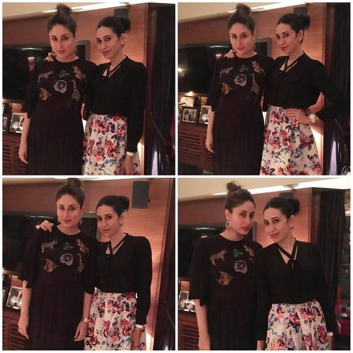 બહેન કરિશ્મા કપૂર સાથે કરિના કપૂર ખાન 