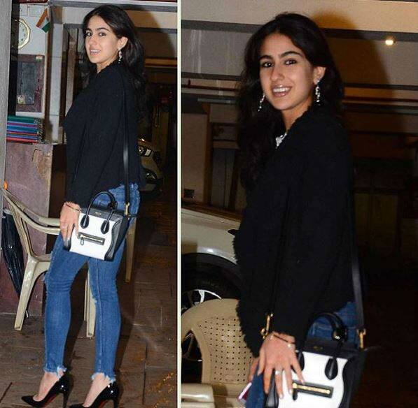 હાલ બોલીવુડમાં ચર્ચાઓ છે કે કરણ જોહર સારા અલી ખાનને મોટા પડદે લૉંચ કરશે.