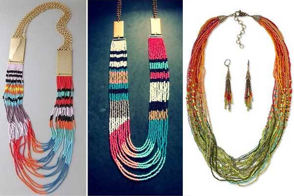 જો ઓક્સોડાઈઝ કે મેટલ જ્વેલેરીથી તમારી ત્વચાને એલર્જી હોય તો લાઈટ અને કલરફુલ બિડ્સ કે સ્ટોન નેકપિસ તમારા માટે બેસ્ટ ઓપ્શન છે