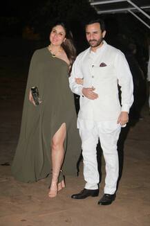 PICS: આ અંદાજમાં પાર્ટીમાં આવી બેબો, હાઈ હિલ્સ અને ગ્લેમરસ ડ્રેસમાં લાગી Beautiful! 