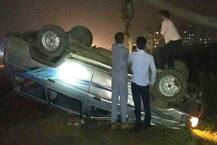 સુરતઃ કારમાં દારૂ ભરીને જતાં પોલીસે બેને ઉડાવતાં મોત, કાર પલટાતાં ફૂટ્યો ભાંડો