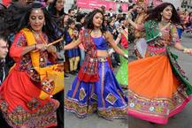 PICS: લંડનમાં ગુજરાતણો ઘૂમી ગરબે, જમાવી દીધો જોરદાર રંગ