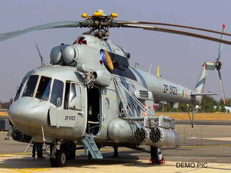 Indian Air Force Mi 17 V5 Helicopter Crashes Near Badrinath ઉત્તરાખંડમાં વાયુસેનાનું MI-17 હેલીકૉપ્ટર ક્રેશ, તમામ પાયલોટો સુરક્ષિત