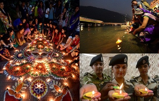 PICS: દીવાળીના રંગમાં રંગાયું ભારત, જુઓ વિવિધ રાજ્યોમાં કેવી રીતે થઈ ઉજવણી 