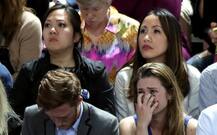 ટ્રમ્પના વિજયથી હિલેરીના સમર્થકો શોકમાં, જાહેરમાં રડવા લાગ્યા