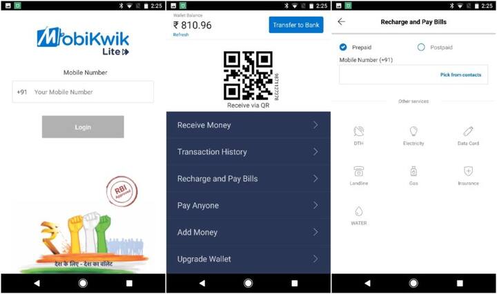 યૂઝરે કોઈપણ એન્ડ્રોઇડ સમાર્ટફોનથી 8097180971 નંબર પર મિસ્ડ કોલ કરવાનો રહેશે. ત્યાર બાદ યૂઝરને એક મેસેજ મળશે જેમાં ડાઉનલોડ પેજની ડાયરેક્ટ લિંક હશે. ત્યાર બાદ યૂઝરને મોબિક્વિક પ્લેટફોર્મ પર રજિસ્ટર કરવા માટે વન ટાઈમ પાસવર્ડ મળશે. તેનો ફાયદો લેવા માટે ઈમેલ આઈડી અથવા ગૂગલ પ્લે એકાઉન્ટની જરૂર નહીં પડે. મોબિક્વિક લાઈટ એપ એન્ડ્રોઈડ વર્ઝન 2.3 જિંજરબ્રેડ બાદના તમામ એન્ડ્રોઈડ વર્ઝન પર કામ કરશે.
