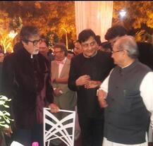 ખાસ મિત્રની દિકરીની પ્રિ-વેડિંગ પાર્ટી માટે અ\'વાદ આવ્યા Big B, જુઓ તસવીરો