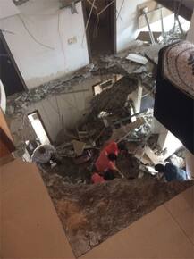 સુરત: બિલ્ડિંગના 8મા માળનો સ્લેબ તૂટતા મચી અફરાતફડી, 3 ઘાયલ