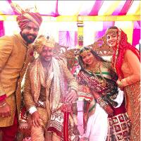 જામનગર: બહેનના લગ્નમાં પત્ની રીવાબા સાથે હાજર રહ્યા સર જાડેજા, જુઓ તસવીરો