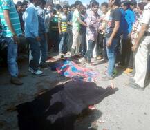 ડમ્પરની ટક્કરે પ્રેગનન્ટ યુવતીનું પેટ ફાટતાં જીવિત ગર્ભ રોડ પર ફંગોળાયો, બે યુવતી પણ મોતને ભેટી