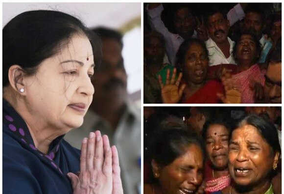 Crpf Teams Put On High Alert In View Of Tamil Nadu Cm Jayalalithaas Cardiac Arrest જયલલિતાને હાર્ટ અટેક, હોસ્પિટલની બહાર સમર્થકો રડ્યા, પોલીસ કાફલો તૈનાત