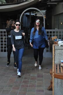 ડ્યુ ડેટના થોડા જ દિવસો પહેલા બેબોએ આમ કર્યુ આઉટિંગ, જુઓ PICS