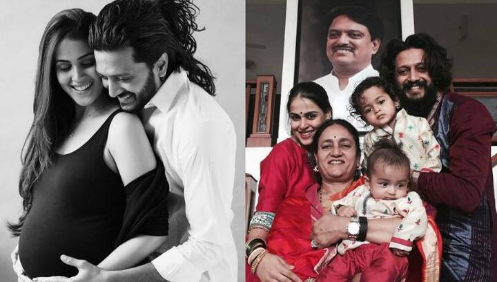 ક્યુટ કપલ જેનેલિયા અને રિતેશ દેશમુખ પણ આ વર્ષે બીજા દિકરાના માતા-પિતા બન્યા. તેમનો પહેલો દિકરો રિઆન એક વર્ષનો છે. 