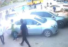 અમદાવાદ SG હાઈવે પર કાર ચાલકે 4 વાહનોને અડફેટે લીધા, 2 લોકો ઈજાગ્રસ્ત