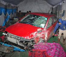  લખનૌ: પૂર્વ MLAના દીકરાએ નશામાં રેનબસેરામાં ઘુસાડી કાર, 4ના મોત