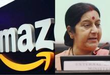 તિરંગાવાળું પગલૂંછણિયું વેચવા પર સુષમાની Amazonને ફટકાર
