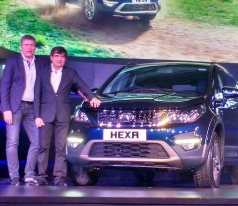 Tataએ ભારતીય બજારમાં ઉતારી ક્રોસઓવર કાર HEXA, જાણો કિંમત અને સ્પેસીફીકેશન Tataએ ભારતીય બજારમાં ઉતારી ક્રોસઓવર કાર HEXA, જાણો કિંમત અને સ્પેસીફીકેશન