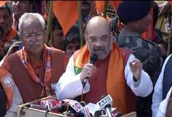 અમિત શાહે રદ્દ કરી મેરઠમાં પદયાત્રા, કહ્યું બંને શહેજાદાઓએ દેશ અને યૂપીને લૂટ્યું