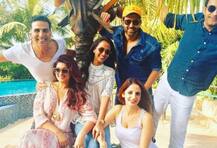 સુઝાન સાથે \'Jolly LLB 2\' જોવા પહોંચ્યો રિતીક, અક્ષય-ટ્વિંકલ સાથે કરી મસ્તી