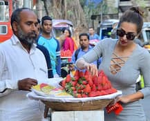 મુંબઈઃ કઈ હોટ હીરોઈને રોડ પરના ફ્રુટવાળા પાસેથી ખરીદ્યાં ફ્રુટ? જુઓ તસવીરો 