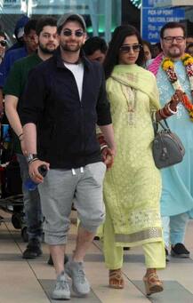 ઉદયપુરમાં રોયલ અંદાજમાં લગ્ન કરી પાછા ફર્યા નીલ અને રૂક્મિણી, જુઓ તસવીરો 