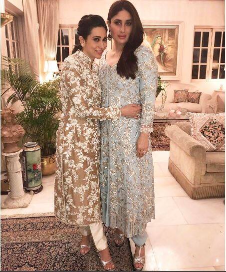 કરિના અને કરિશ્માના એથનિક ડ્રેસ ખુબ જ સુંદર હતા