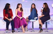 સોહા અલી ખાન અને નેહા ધૂપિયા સાથે આવી દિપીકા પદુકોણ, બ્લૂ ડ્રેસમાં લાગી બ્યુટીફુલ 