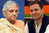 રાહુલ ગાંધી હજુ \'મેચ્યોર\' નથી, તેમને વધુ સમય આપોઃ શીલા દીક્ષિત