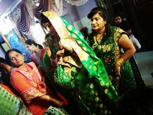 જામનગર: ભારતીય ક્રિકેટર જાડેજાની પત્ની રીવાબાનો સીમંત પ્રસંગ યોજાયો, જુઓ તસવીરો 