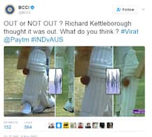 વિરાટ કોહલી આઉટ કે નોટઆઉટ ? BCCIએ ક્રિકેટ ચાહકોને નિર્ણય લેવા કહ્યું