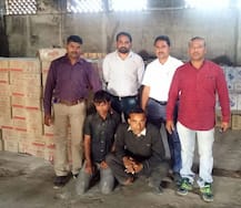 પ્રદિપસિંહ જાડેજાના મત વિસ્તાર પાસેથી 932 પેટી વિદેશી દારૂ ઝડપાયો,  2ની ધરપકડ