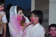 પાકિસ્તાન: ઈમરાન ખાનની પૂર્વ પત્નીએ હિંદુઓ સાથે ઉજવી ધૂળેટી 