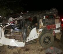 ધરમપુરમાં મોડી રાત્રે ગમખ્વાર અકસ્માત, ચાલકે કાબૂ ગુમાવતા 7ના મોત