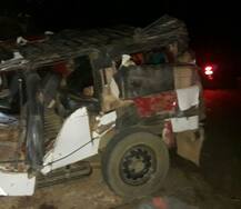 ધરમપુરમાં મોડી રાત્રે ગમખ્વાર અકસ્માત, ચાલકે કાબૂ ગુમાવતા 7ના મોત