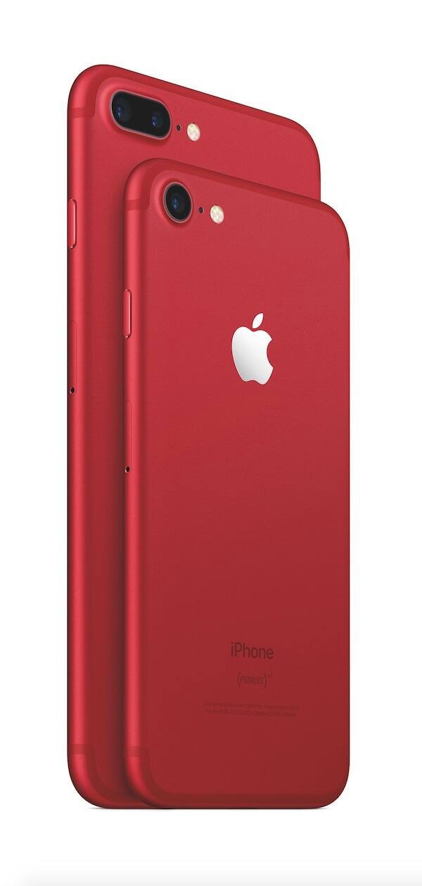 iPhone 7 અને iPhone 7 પ્લસના RED એડિશન હેન્ડસેટ માત્ર 128 અને 256 જીબી સ્ટોરેજમાં મળશે. તેની શરૂઆતની કિંમત 82,000 રૂપિયા હશે.