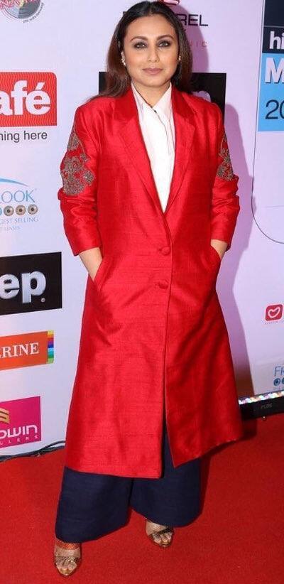 અવોર્ડ શોમાં રાની સુંદર લાગી રહી હતી.