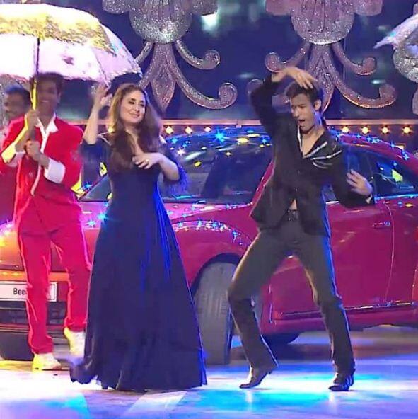 આ ડાંસ પરફોર્મંસમાં કરીના તેના જૂના અંદાજની ઝલક જોવા મળી હતી.