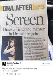 આ સ્પેનિશ મોડેલે જાહેરમાં માગી રિતીકની માફી, જાણો શું કેમ