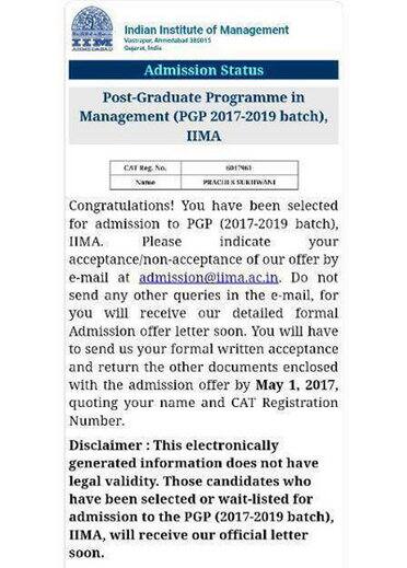  ધોરણ-12 સારા ટકા સાથે પાસ કર્યા બાદ એમ.એસ.યુનિવર્સિટીની કોમર્સ ફેકલ્ટીમાંથી બીબીએમાં પ્રવેશ પરીક્ષા પાસ કર્યા બાદ પ્રવેશ લીધો હતો. હાલમાં બીબીએના ત્રીજા વર્ષમાં પ્રાચી અભ્યાસ કરે છે અને પરીક્ષા આપી રહી છે. પ્રાચીના પિતા ગાર્મેન્ટ્સનો બિઝનેસ કરે છે. જ્યારે મોટી બહેન મુંબઇથી એમબીએ કરે છે. નાનો ભાઇ સ્કૂલમાં ધો.2માં ભણે છે. પ્રાચીને 2030 પહેલાં જ કારકિર્દીના સ્વપ્નને પૂરાં કરીને બ્લાઇન્ડ લોકો માટે એક એનજીઓ સંસ્થા ઉભી કરીને તેમને જીવનમાં ખુશીઓ વહેંચવી છે. 