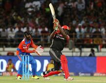 GL Vs RCB: ગુજરાત લાયન્સને જીતવા માટે 214 રનનો પડકાર, ગેઈલના આક્રમક 77 રન