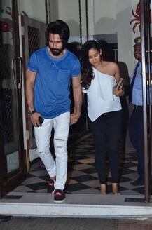 શાહિદ અને મીરા આ અંદાજમાં દેખાયા સાથે, Pics Inside