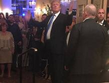 વગર આમંત્રણે રિસેપ્શનમાં પહોંચી ગયા અમેરિકાના રાષ્ટ્રપતિ ડોનાલ્ડ ટ્રમ્પ, જાણો પછી શું થયું