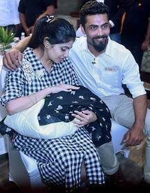 ક્રિકેટર જાડેજા પ્રથમ વખત મળ્યો દિકરીને, જુઓ તસવીર 