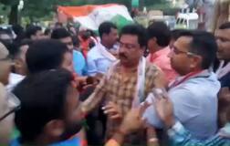 રાજકોટના રેસકોર્સ મેદાન પર કોંગ્રેસ-ભાજપના કાર્યકર્તાઓ ઝઘડ્યા, જાણો કોણે કરાવ્યું સમાધાન