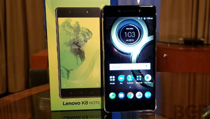  લેનોવો K8 નોટમાં બેક પર 13MP અને 5MPનો ડ્યુઅલ બેક કેમેરો સેટઅપ છે. સાથે જ ફ્રન્ટમાં પ્રો મોડવાળો 13MP પ્રાઈમરી કેમેરો પણ આપવામાં આવ્યો છે. લેનોવો K8 નોટમાં ફિંગરપ્રિન્ટ સેન્સર છે. પાછલા ફોન K6 નોટની 4000mAh બેટરી સાથે આમાં 15Wનો ટર્બો ચાર્જર પણ આપવામાં આવ્યો છે. આ ફોનમાં એન્ડ્રોઈડ 7.1.1 નૂગા છે અને ફુલ એચડી ડિસ્પલે પર ગોરિલ્લા પ્રોટેક્શન પણ આપવામાં આવ્યો છે.